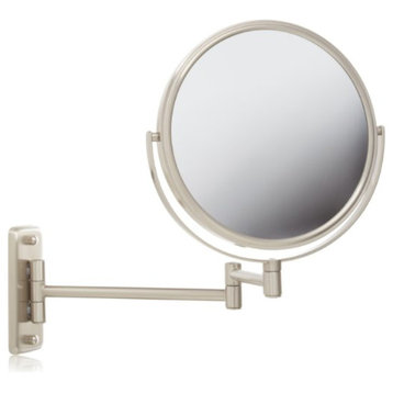 Jerdon JP7808N 8-Inch Two-Sided Swivel Wall Mount Mirror with 8x Magnification