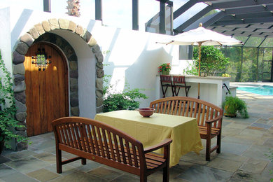 Patio - modern patio idea in Jacksonville
