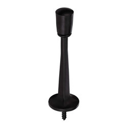 Doorcorner - Matte Black Heavy Duty Solid Rigid Door Stop - Door Stops