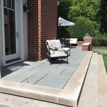 Raised Bluestone Terrace