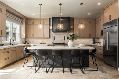 Inspiration for a contemporary kitchen remodel in San Francisco