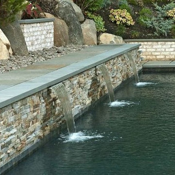 Sheet Falling Water Feature (Oyster Bay Cove/NY):
