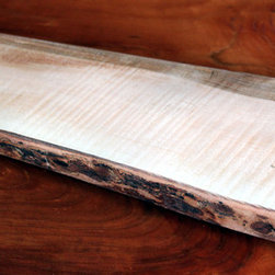Natural Edge Serving Boards: Figured Maple - Serving Dishes And Platters
