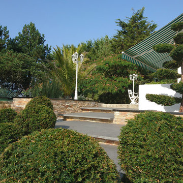 rénovation d'entrée de jardin