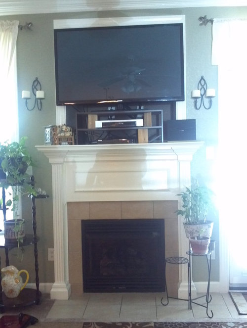 Help With Mounting Flat Screen Tv Over Fireplace Knockout