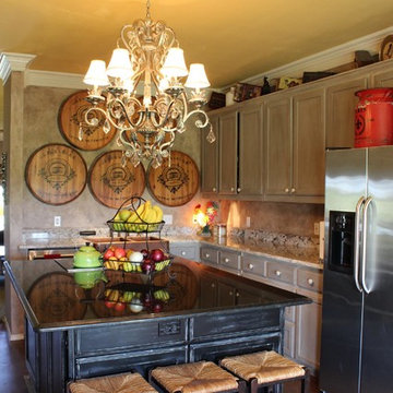 Faux Finished Kitchen