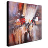 'Cube Abstract II' Canvas Art by Rio