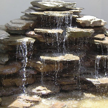 Small Flagstone Waterfall