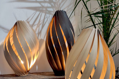 Gofurnit Leuchten aus Holz - Kollektion Steh-, Boden- & Hängeleuchte