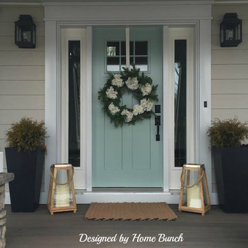 Benjamin Moore Wythe Blue HC-143 Front Door