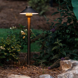Johns Creek, GA Backyard Lighting Project Path Light - Path Lights