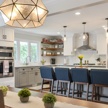 Kitchen - Modified Layout - Cherry Hill