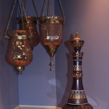 Hand Painted Jeannie Bottle