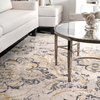 Paulettecountry and  Floral Contemporary Rug, 4'x6'