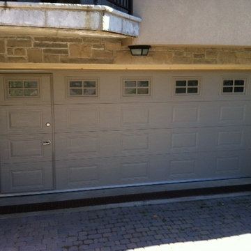 Classic Raised Panel WalkThru Garage Door