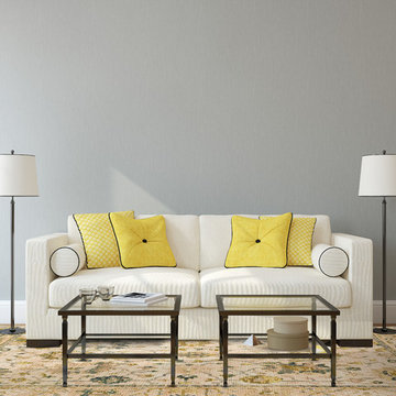 Mcclare Area Rug in Beige and Taupe