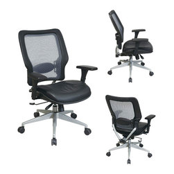 Professional Light Managers office Leather Chair - Office Chairs