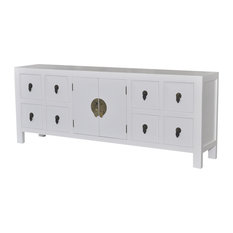 VidaXL Wooden 8-Drawer and 2-Door Sideboard