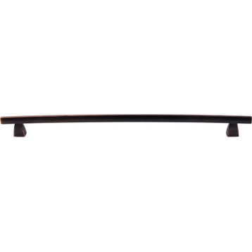 Top Knobs  -  Arched Pull 12" (c-c) - Tuscan Bronze