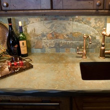 Bar back splash