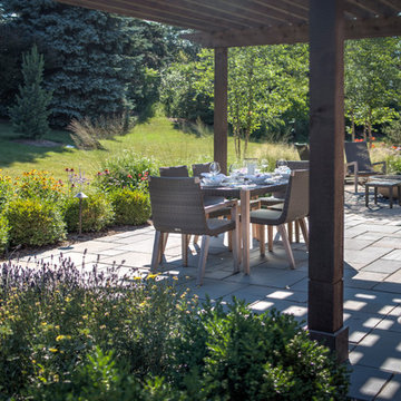 Modern Bluestone Patio - Mequon