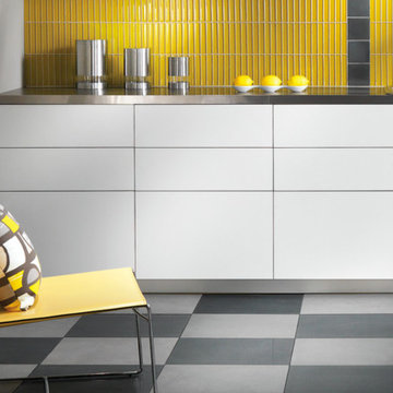 Tile floors