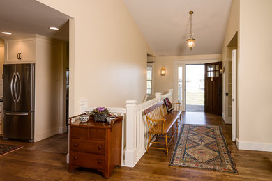 Inspiration for a timeless entryway remodel in Other
