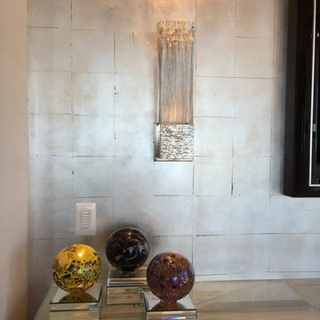 Faux finishes,venetian plaster,silver leaf