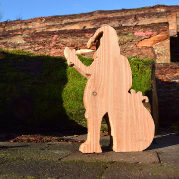 Weihnachtsmann aus Holz