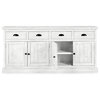 80" Rustic Sideboard Buffet, Concord Cherry