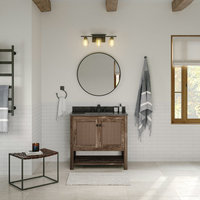 Design Element Christine 35 Single Bathroom Vanity Set - Espresso