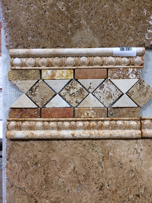 Darker or Lighter Grout with Cafe Noce Travertine