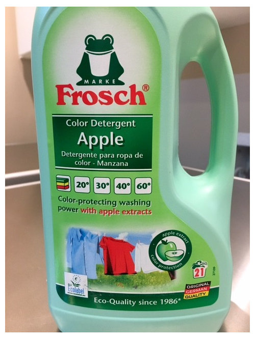 New (to me) German Frosch Color Care detergent (Eco/Green)