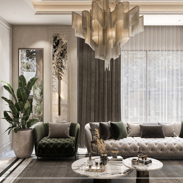 Modern Luxury Majlis Design | Bespoke Villa, Dubai