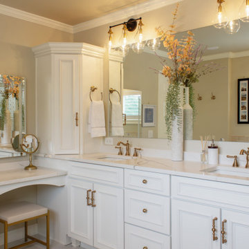Warm Traditional Master Bath