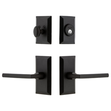 Ageless Iron Vale Plate Combo Pack Dirk Lever, Black Iron