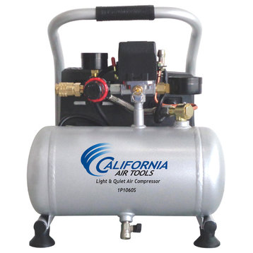 California Air Tools 1P1060S Light & Quiet 0.6 Hp, 1.0 Gal. Air Compressor