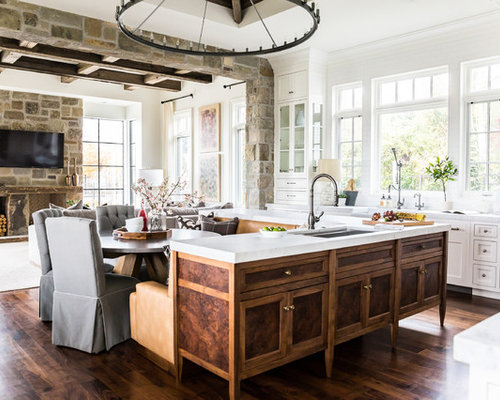 Farmhouse Kitchen Design Ideas & Remodel Pictures | Houzz