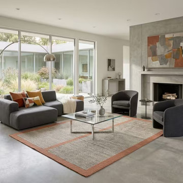 Puna Slowmade – Contemporary Striped Rugs