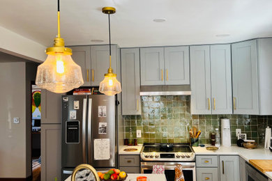 Example of a 1950s kitchen design in DC Metro