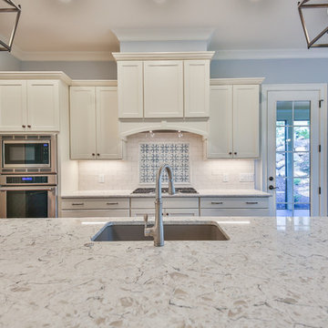 Transitional Brick Custom Home in Governors Club