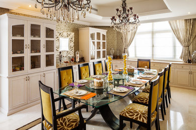 Eclectic dining room photo in Other