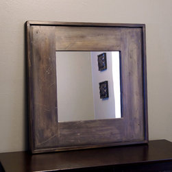 Wood Framed Mirrors - Wall Mirrors