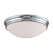 Millennium Lighting Flush Mount, Chrome