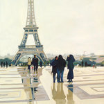 Strock Design, Inc - Suzanne Strock "Paris", 24x30", Unframed - Limited Edition of 300 prints.