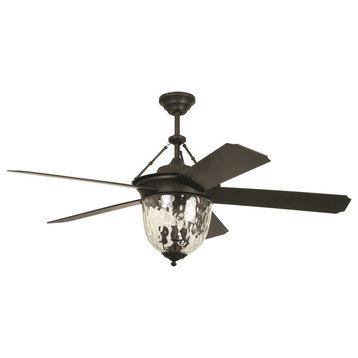 Craftmade 52" Cavalier Ceiling Fan, Aged Bronze Brushed