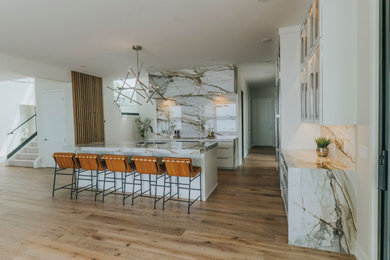 Photo of a contemporary kitchen in Grand Rapids.