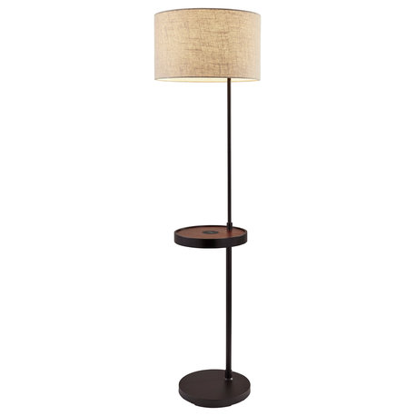 Oliver AdessoCharge Shelf Floor Lamp