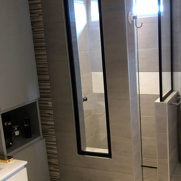 Rénovation complète d'une salle de bains de 8M2 avec WC.