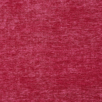 Fuchsia Purple Pink Solid Woven Velvet Upholstery Fabric By The Yard